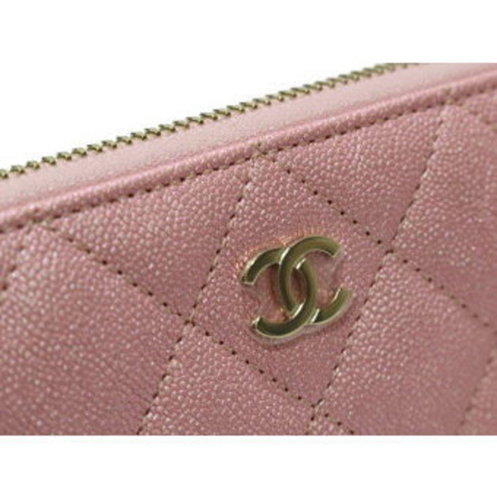 Chanel Long Wallet Caviar skin Pink Spring Summer - Picture 8 of 11